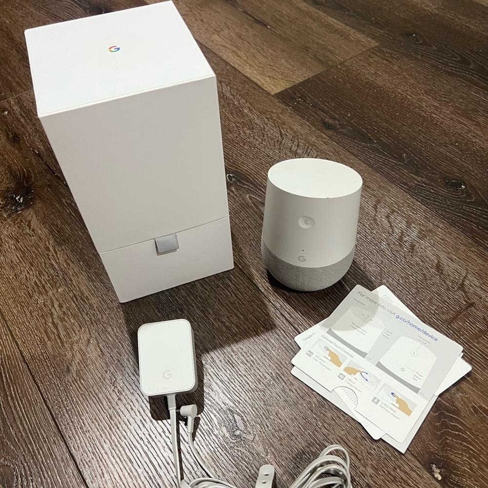 Google Home voice activated Smart Speaker - White and Gray - Picture 11 of 11